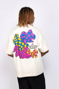 Art Oversized Tee MAKTUB x MEC Off White