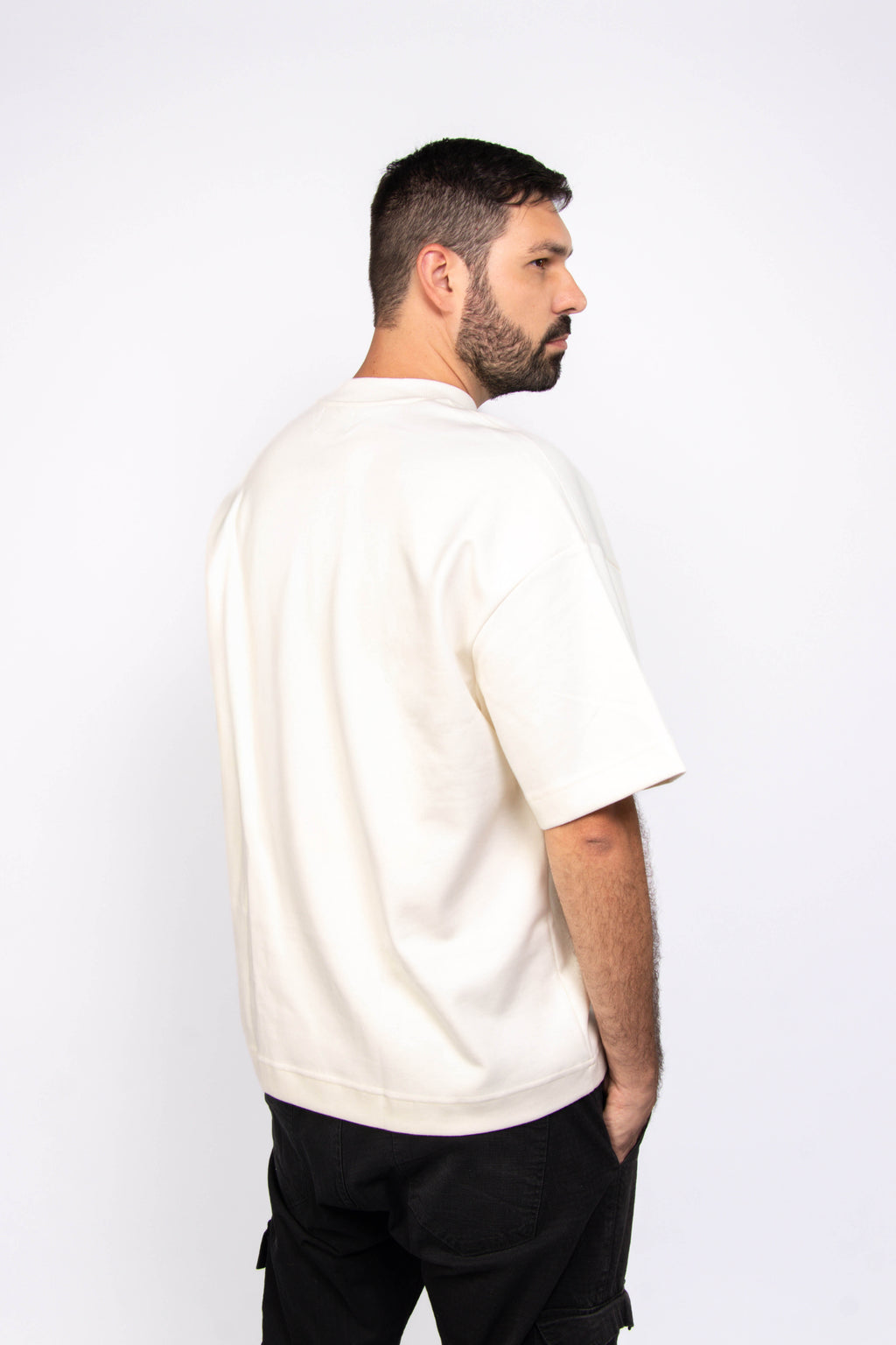 Essential Soft Double Tee Off-White