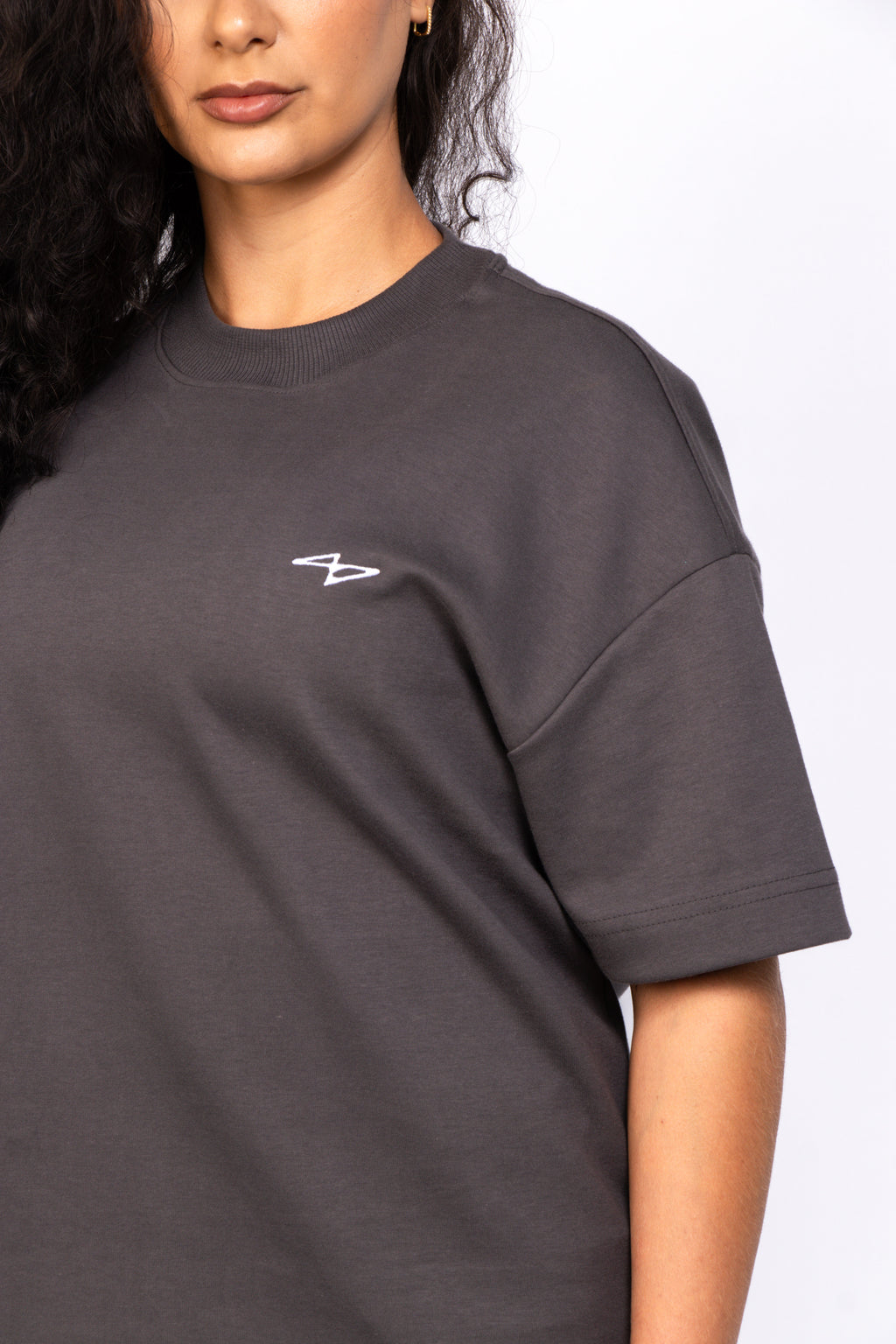 Essential Soft Double Tee 02 Gray