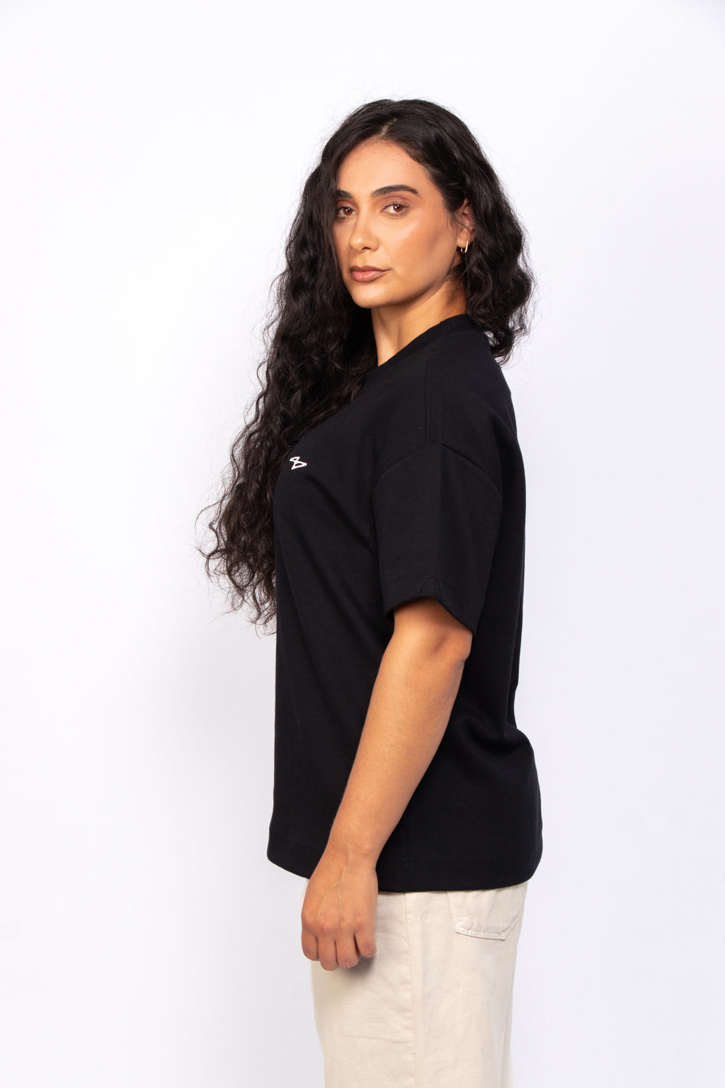 Essential Soft Double Tee 02 Black