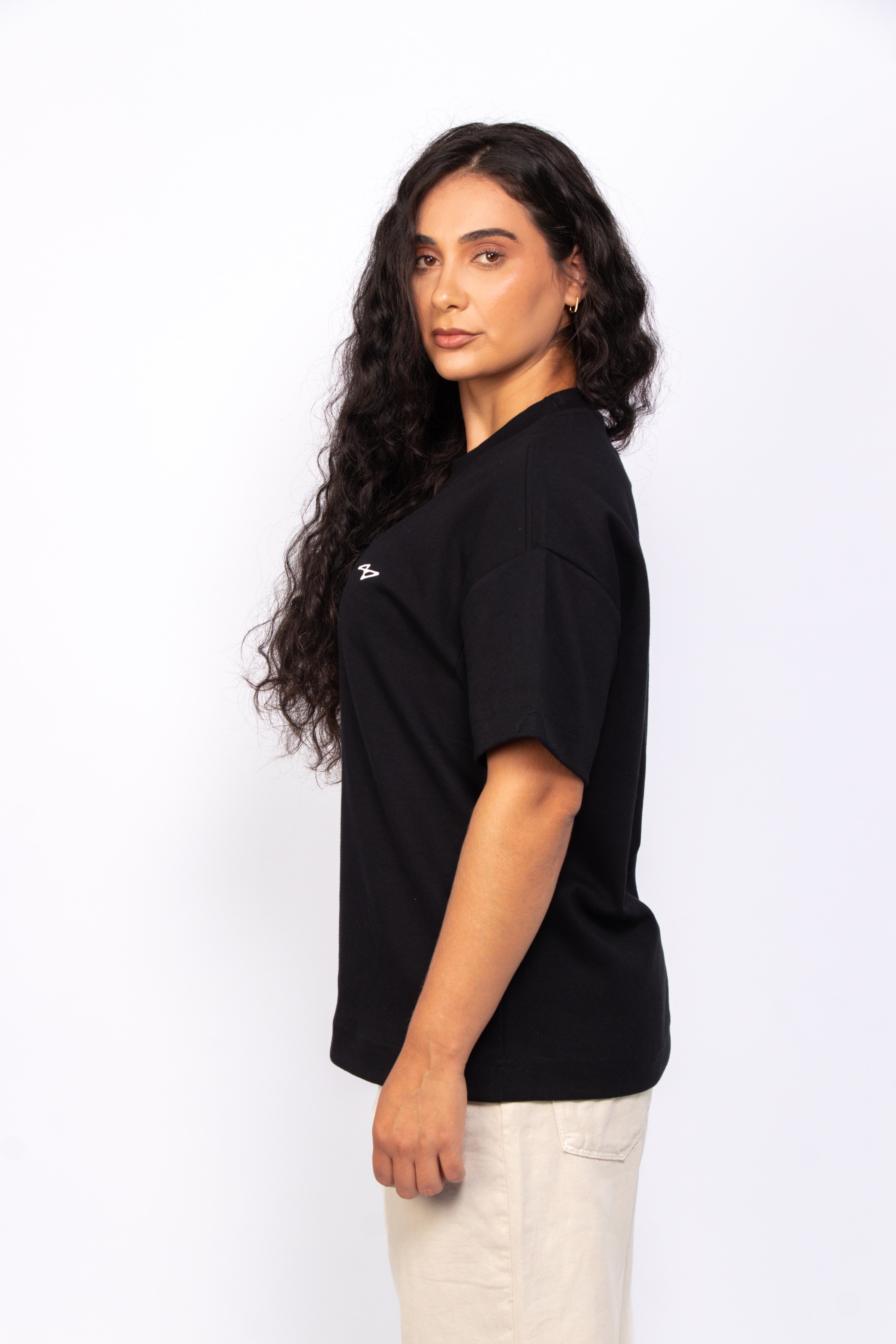 Essential Soft Double Tee 02 Black