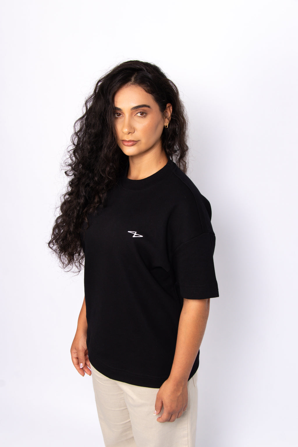Essential Soft Double Tee 02 Black